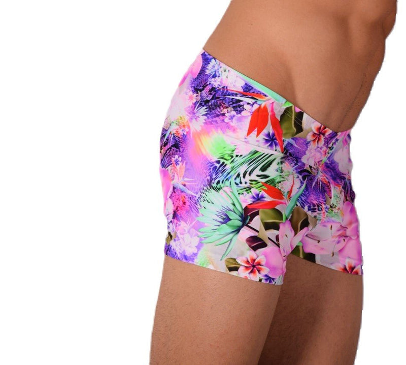 XS/S SMU Hipster Underwear Hot Flowers 43106 MX122