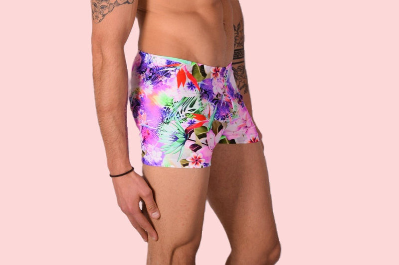 XS/S SMU Hipster Underwear Hot Flowers 43106 MX127