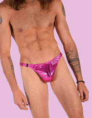 XS/S SMU Mens Detachable Flashing Pink thong 33383 MX111