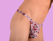 XS/S SMU Mens Flash Thong Flower Print 33459 MX118