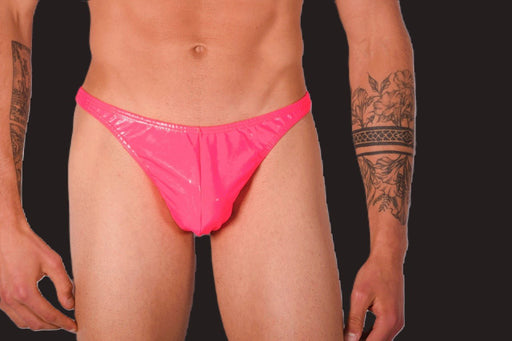 XS/S SMU Mens Flashy Coral Thong 33415 MX111