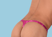 XS/S SMU Mens Flashy Pink Thong 33416 MX116
