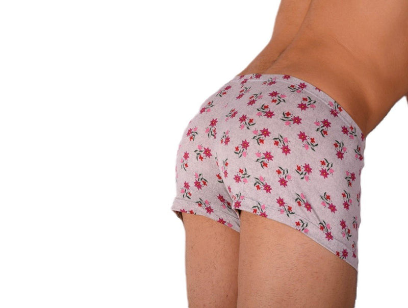 XS/S SMU Mens Hipster Flowers 43134 MX126