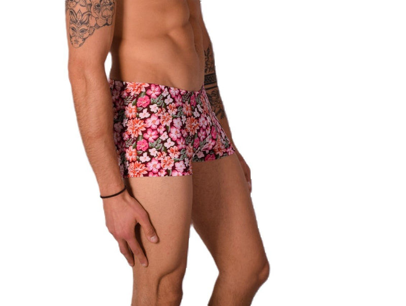XS/S SMU Mens Hipster Underwear Flowers 43133 MX126