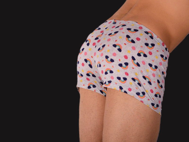 XS/S SMU Mens Hipster Underwear Rainbow 43104 MX122