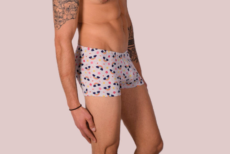 XS/S SMU Mens Hipster Underwear Rainbow 43104 MX128