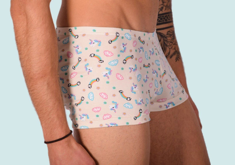 XS/S SMU Mens Hipster Underwear Rainbow 43129 MX122