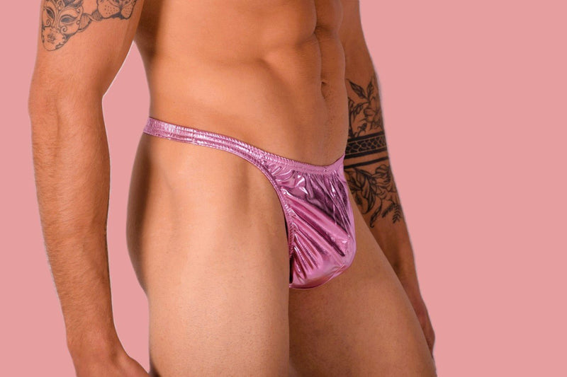 XS/S SMU Mens Hot Pink Flash Thong 33412 MX114