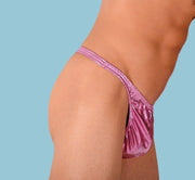 XS/S SMU Mens Hot Pink Flash Thong 33412 MX116