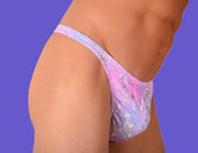 XS/S SMU Mens Super Soft Lime Flash Thong 33395 MX116