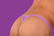 XS/S SMU Mens Super Soft Sheer Purple Thong 33397 MX116