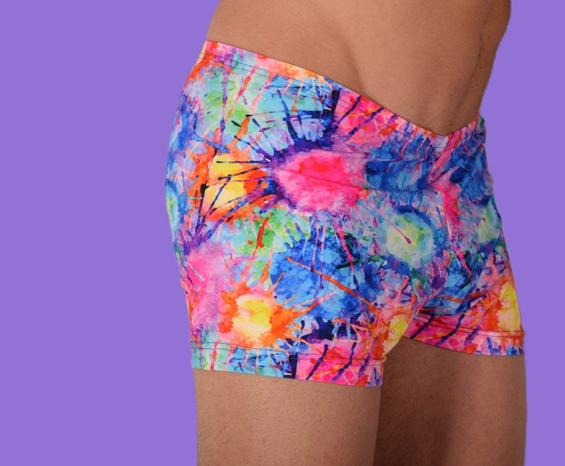 XS/S SMU Mens Swim Hipster Abstract 43147 MX126