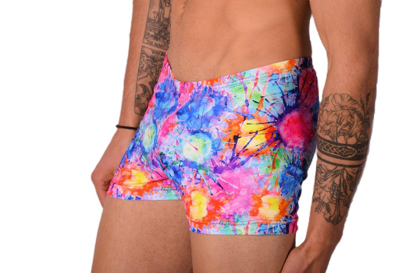 XS/S SMU Mens Swim Hipster Abstract 43147 MX122