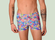XS/S SMU Mens Swim Hipster Underwear Hot Print 43125 MX124