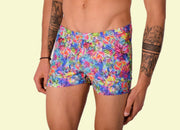 XS/S SMU Mens Swim Hipster Underwear Hot Print 43125 MX125