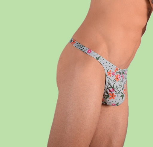 XS/S SMU Mens Thong Underwear 33488 PRINT MX111