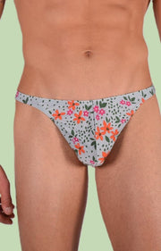 XS/S SMU Mens Thong Underwear 33488 PRINT MX112