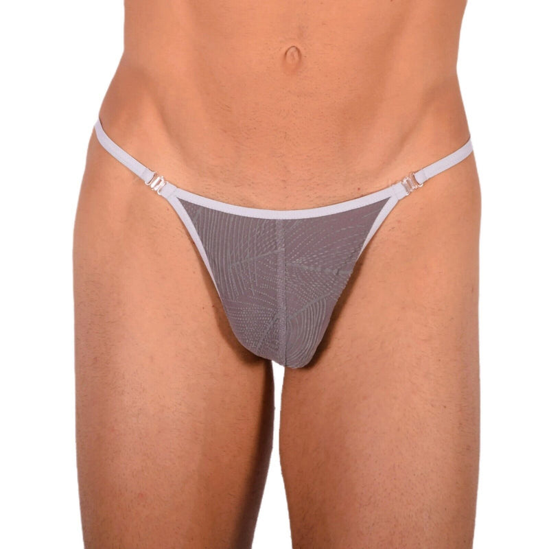 XS/S SMU Sexy Detachable Gray Thong MX20 340911