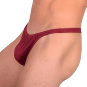 XS/S SMU Sexy Red Wine Thong 33516 MX136