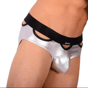 XS/S SMU Sexy Silver Brief MX20 341052