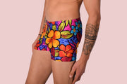 XS/S SMU Swim Hipster Underwear Hot Flowers 43108 MX123