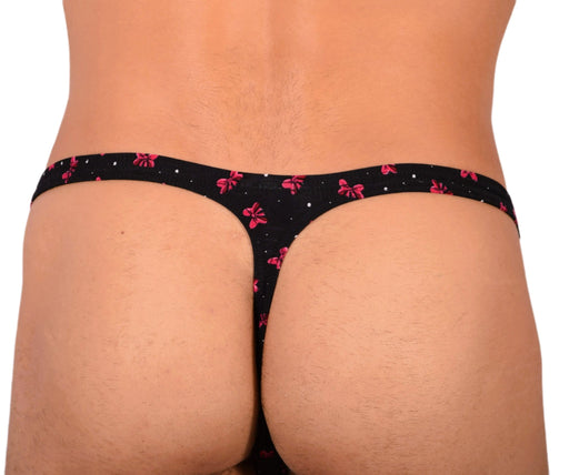 XS/S SMU Tanning Walking around Black Thong MX19 340432