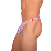 XS/S Smu Tanning Walking around Flowers Thong MX18 339673