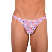 XS/S Smu Tanning Walking around Flowers Thong MX18 339671