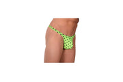 XS/S SMU Thong Lime Dots 34162 MX216