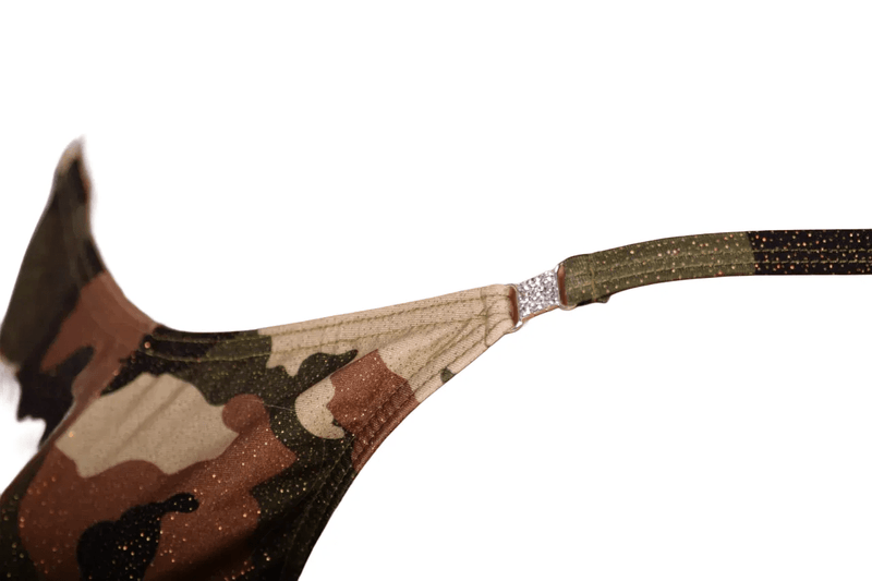 XS/S SMU Thong Rhinestones Camo 28'' 30'' Waist MX10 1006044