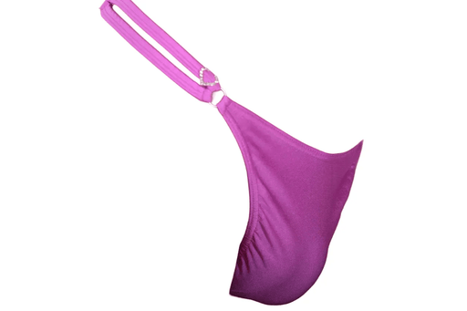 XS/S SMU Thong Rhinestones Purple 28'' 30'' Waist MX10 1005972