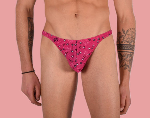XS/S SMU Thong Underwear 33481 Hearts MX111