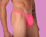 XS/S Swimwear SMU Swim Tanning Thong Coral 33420 MX111