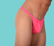 XS/S Swimwear SMU Swim Tanning Thong Coral 33420 MX116