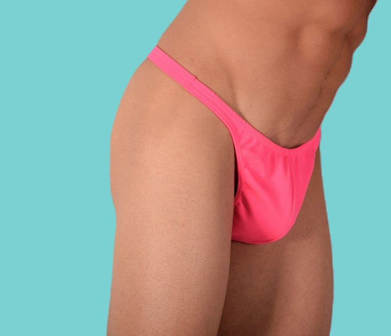 XS/S Swimwear SMU Swim Tanning Thong Coral 33420 MX116