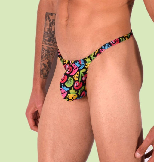 XS/S Thong SMU Underwear Smily Print 33444 MX112