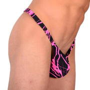 XXL SMU Sexy Black/Pink Thong 33515 MX136