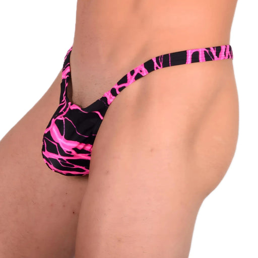 XXL SMU Sexy Black/Pink Thong 33515 MX132