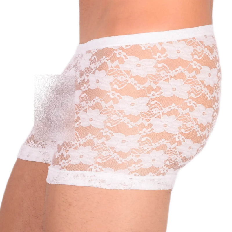 XXS/XS Mini Boxer C - Thru White Floral 33556 MX133