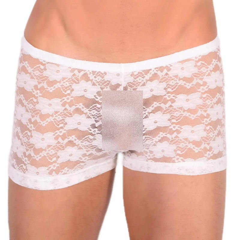 XXS/XS Mini Boxer C - Thru White Floral 33556 MX132