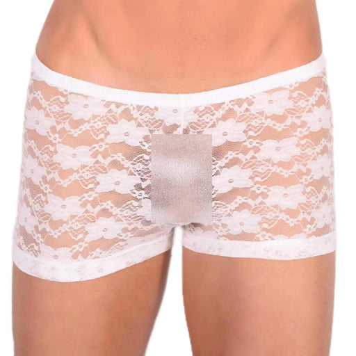 XXS/XS Mini Boxer C - Thru White Floral 33556 MX132