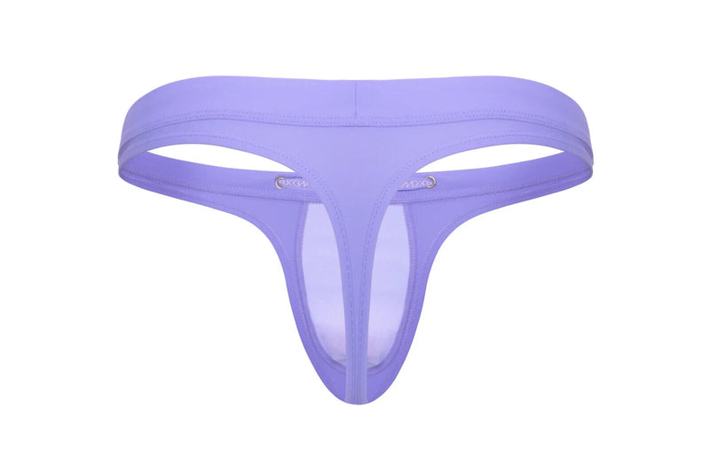 SUKREW Low-Rise Swim Thong Torrent Rounded Contour Pouch Blueberry Milkshake 33