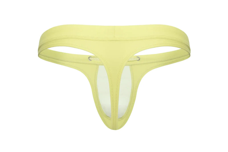 SUKREW Slip de bain taille basse Torrent avec poche contour ronde Sorbet citron 33