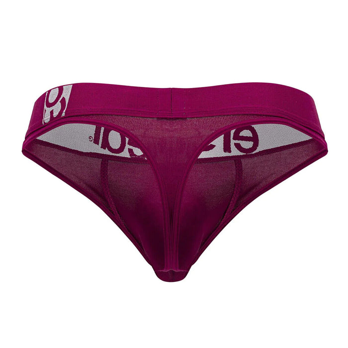 ErgoWear HIP Thong Stretchy Quick-Dry Soft MicroFibre Thongs in Plum Red 1499