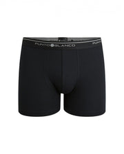 3-Small Black PUNTO BLANCO Trio-Pack Boxer Cotton Stretchy Basix 090