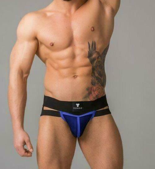 3D MESH MASKULO Jockstrap 2 Layers Jock Royal JS050-62 12 - SexyMenUnderwear.com