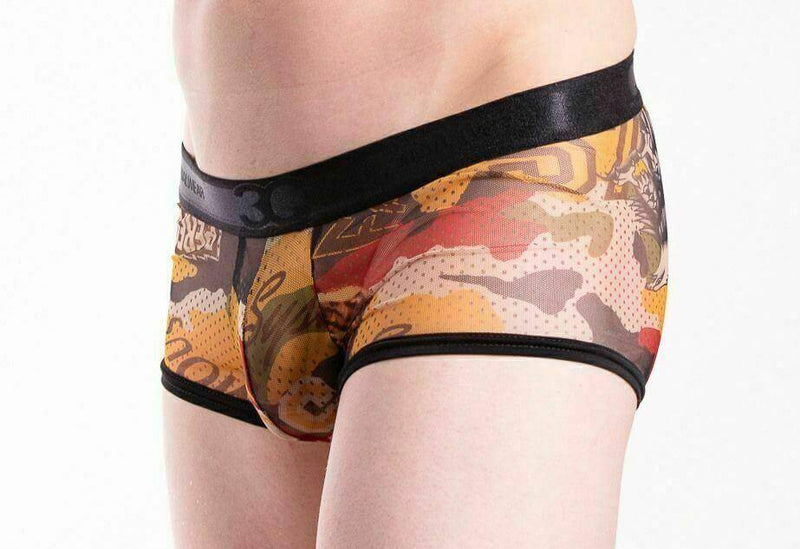 3G By Gregg Homme Broadway Mesh Sheer Boxer Brief 2739 10 - SexyMenUnderwear.com