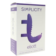 Adore U Eliott Vibrator Pleasure Extension Set Purple - SexyMenUnderwear.com