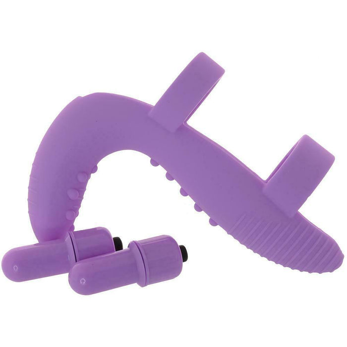 Adore U Eliott Vibrator Pleasure Extension Set Purple - SexyMenUnderwear.com