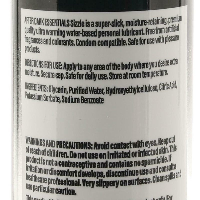 After Dark Essentials by CalExotics Lubricant Sizzle Ultra Warming Sensation 2oz 4 - SexyMenUnderwear.com